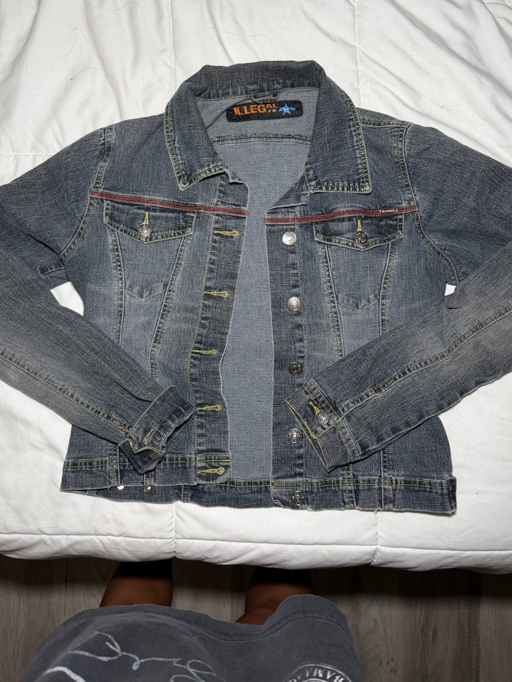 Vintage Y2K Women's Denim Jean Jacket